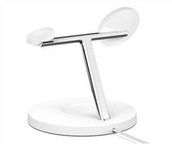 belkin wireless charging - Belkin PRO MagSafe 3in1 Wireless (White) - 5 nuotrauka
