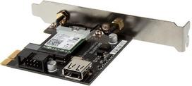 bluetooth pcie - Bevielio tinklo adapteris (Wireless) Gigabyte WB1733D-I PCIe WLAN + Bluetooth - 3 nuotrauka