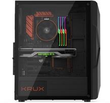 atx korpusai - Krux Astral ATX Mid-Tower Black - 4 nuotrauka