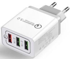 30w pakrovejas - Wozinsky Quick Charge 3.0 Fast Wall Charger 30W - 1 nuotrauka
