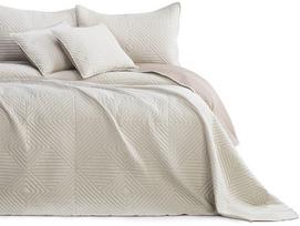 miegamos sofos lovos - Lovatiesė AmeliaHome Softa Beige/Cappucino, 170x210 cm - 2 nuotrauka