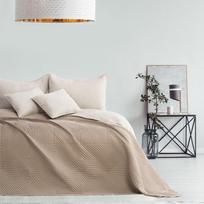 miegamos sofos lovos - Lovatiesė AmeliaHome Softa Beige/Cappucino, 170x210 cm - 4 nuotrauka