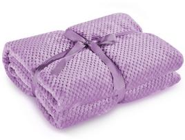 DecoKing Henry Blanket Lilac 220x240