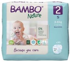 sauskelnes 30 kg - BAMBO sauskelnės 2 dydis 3-6kg 30 vnt. - 2 nuotrauka