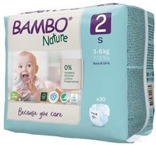 sauskelnes 30 kg - BAMBO sauskelnės 2 dydis 3-6kg 30 vnt. - 3 nuotrauka