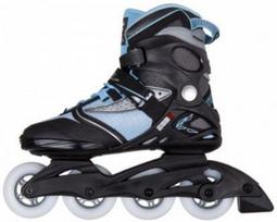 fila rieduciai - Fila Legacy Comp 80 Lady Black/Blue 39 - 3 nuotrauka