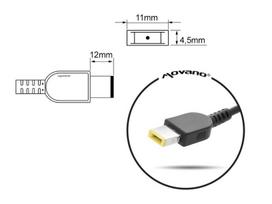 lenove len2 - Mitsu ZM/LEN2045Y Lenova Power Adapter 20V 4.5A 90W - 3 nuotrauka