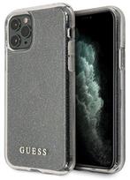 iphone 11 pro max deklas - Guess Glitter Back Case For Apple iPhone 11 Pro Max Silver - 6 nuotrauka