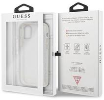 iphone 11 pro max deklas - Guess Glitter Back Case For Apple iPhone 11 Pro Max Silver - 7 nuotrauka