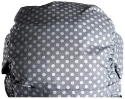 womar zaffiro - WOMAR nešioklė Care Zaffiro Silver/Gray Dots N22 3-36 mėn. 5-13kg - 3 nuotrauka