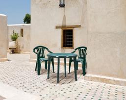 apvalus stalas 90 - Lauko stalas Keter Lisa Dark Green, 90 x 90 x 73 cm - 2 nuotrauka