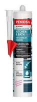 hermetikas baltas - Hermetikas virtuvei ir voniai Penosil 310ml baltas - 2 nuotrauka