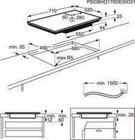 kaitlente elektrine aeg - AEG IPE74541FB - 10 nuotrauka