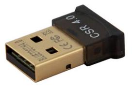 bluetooth adapteris kompiuteriui - Savio Adapter USB Bluetooth 4.0 Black - 1 nuotrauka