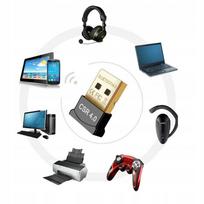 bluetooth adapteris kompiuteriui - Savio Adapter USB Bluetooth 4.0 Black - 2 nuotrauka