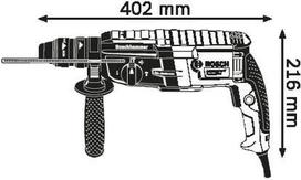 sds gbh - Bosch GBH 2-28F, 880W, SDS plus - 2 nuotrauka