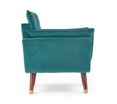 zali foteliai - Fotelis Halmar Rezzo Dark Green, 73x80x84 cm - 5 nuotrauka