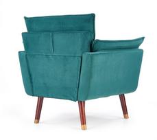 zali foteliai - Fotelis Halmar Rezzo Dark Green, 73x80x84 cm - 6 nuotrauka