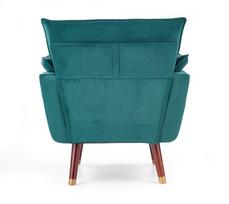 zali foteliai - Fotelis Halmar Rezzo Dark Green, 73x80x84 cm - 7 nuotrauka