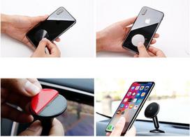 magnetic baseus - Baseus Bullet Magnetic Bracket Car Mount Black - 11 nuotrauka