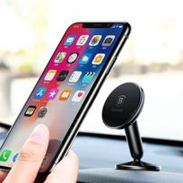 magnetic baseus - Baseus Bullet Magnetic Bracket Car Mount Black - 12 nuotrauka
