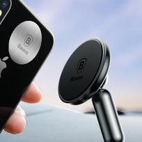 magnetic baseus - Baseus Bullet Magnetic Bracket Car Mount Black - 17 nuotrauka