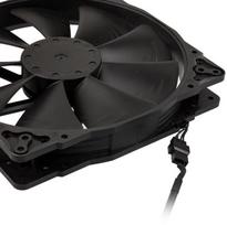 noctua chromax - Noctua Cooler NF-A20 Chromax Black Swap PWM 200mm (Juodas) - 3 nuotrauka