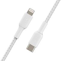 lightning mfi - Belkin Boost Charge Braided USB-C to Lightning Cable 2m White - 3 nuotrauka