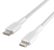 lightning mfi - Belkin Boost Charge Braided USB-C to Lightning Cable 2m White - 4 nuotrauka