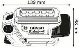 bosch prozektorius - Bosch GLI 12V-330, 30 lm, 12 V (be akumuliatoriaus ir įkroviklio) - 2 nuotrauka