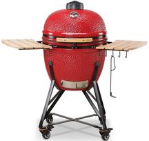 griliaus kepsnines - KAMADO BONO GRANDE Red (Raudona) - 2 nuotrauka