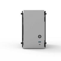 mini itx korpusas - Zalman M2 Mini Silver (Sidabrinis) - 2 nuotrauka