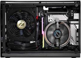 mini itx korpusas - Zalman M2 Mini Silver (Sidabrinis) - 6 nuotrauka