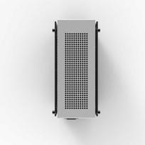 mini itx korpusas - Zalman M2 Mini Silver (Sidabrinis) - 8 nuotrauka