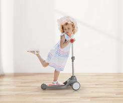 paspirtukas qplay - Qplay šviečiantis paspirtukas Mika, Pink - 7 nuotrauka