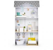 medinis leliu namelis - Lėlių namelis EcoToys Grace Residence 8210 - 2 nuotrauka
