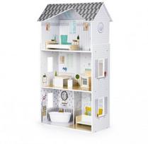 medinis leliu namelis - Lėlių namelis EcoToys Grace Residence 8210 - 6 nuotrauka