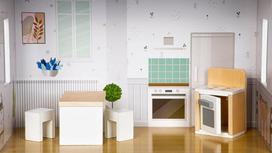 medinis leliu namelis - Lėlių namelis EcoToys Grace Residence 8210 - 8 nuotrauka