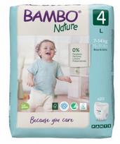 abena sauskelnes - Sauskelnės Bambo Nature Classic Training Pants, 4 dydis, 14 kg, 20 vnt. - 2 nuotrauka