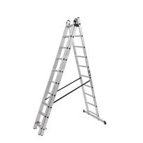 3 pakopu kopecios - Universalios kopėčios Haushalt BL-E310, 3 x 10 pak - 4 nuotrauka