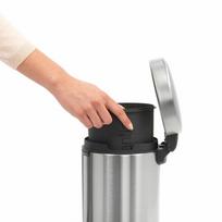senukai siuksliadeze - Brabantia Pedal Bin NewIcon 3l Matt Steel - 4 nuotrauka