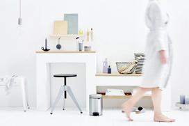 senukai siuksliadeze - Brabantia Pedal Bin NewIcon 3l Matt Steel - 5 nuotrauka