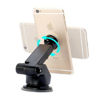 magnetic baseus - Baseus Solid Series Magnetic Car Holder Silver - 4 nuotrauka