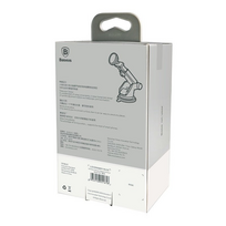 magnetic baseus - Baseus Solid Series Magnetic Car Holder Silver - 6 nuotrauka