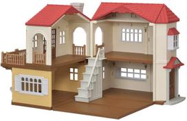 namas sylvanian - Epoch Sylvanian Families Red Roof Country Home 5302 - 2 nuotrauka