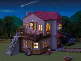 namas sylvanian - Epoch Sylvanian Families Red Roof Country Home 5302 - 5 nuotrauka