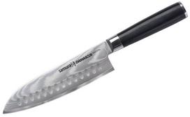 damascus peiliai - Samura DAMASCUS Universal Kitchen knife Santoku 180mm - 1 nuotrauka
