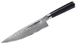 peilis damasko plienas - Samura DAMASCUS Universal Kitchen Chef’s knife 8.0"/ 200mm - 1 nuotrauka