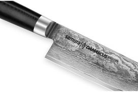 peilis damasko plienas - Samura DAMASCUS Universal Kitchen Chef’s knife 8.0"/ 200mm - 2 nuotrauka