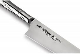 peiliai samura bamboo - Samura BAMBOO Universal Chef’s knife 8"/ 200mm - 3 nuotrauka